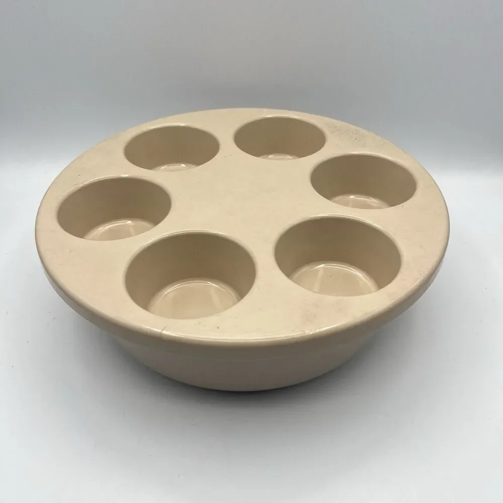 Anchor Hocking Microware MICROWAVE Cooking Muffin Cupcake Pan And Bundt Cake Pan